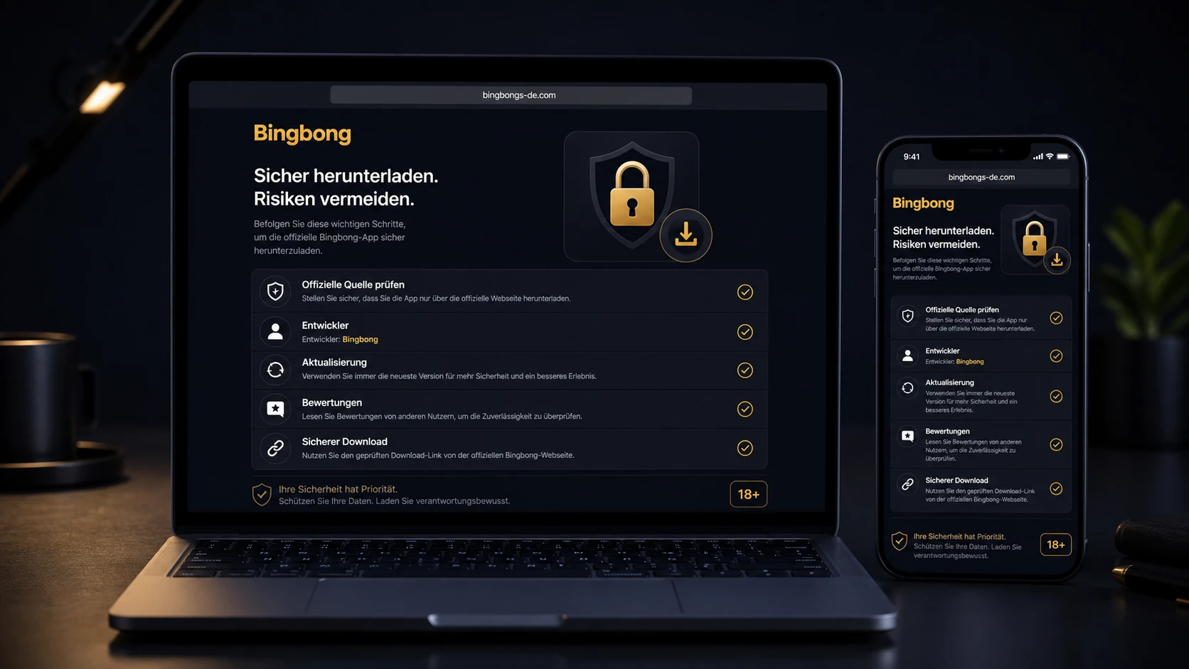 Bing Bong Casino App Download: wo der Download beginnen sollte