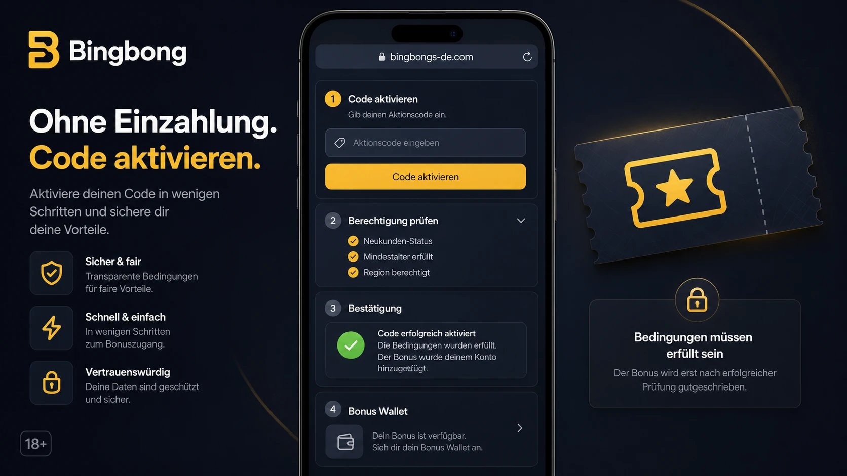 Promo Code ohne Einzahlung