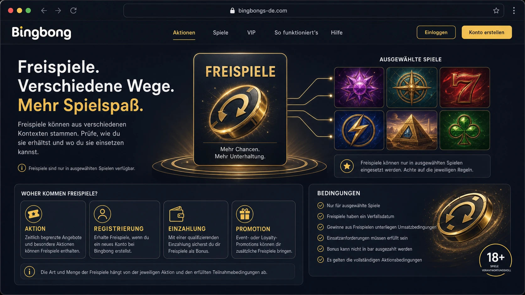 Bing Bong Freispiele: was damit gemeint sein kann