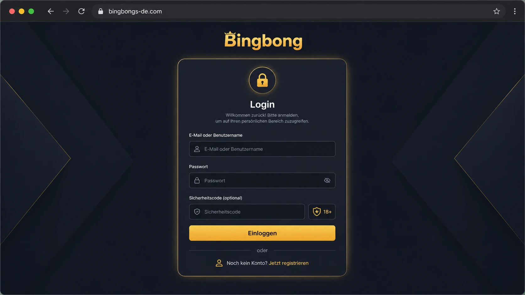 Bing Bong Casino Login: so funktioniert der Einstieg